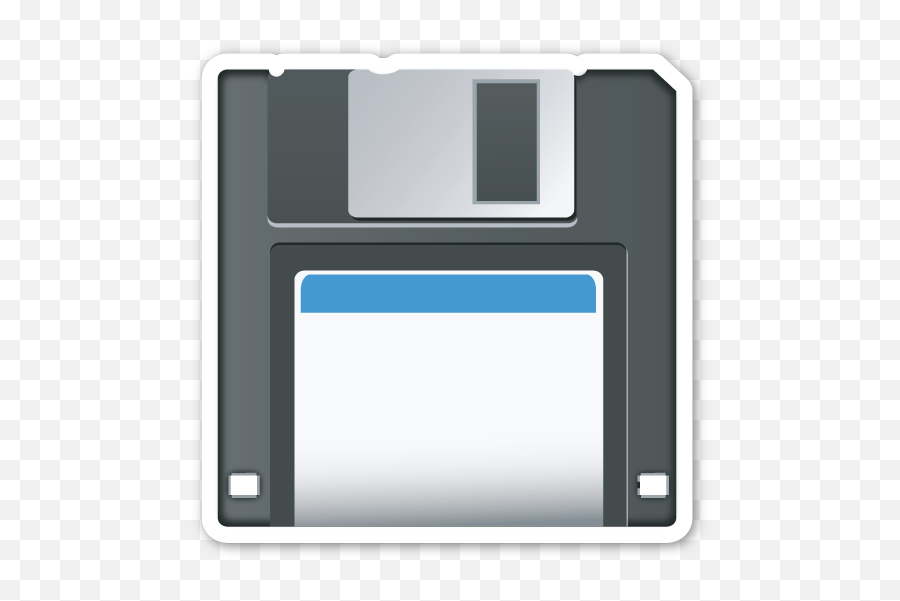 Floppy Disk - Emoji Disquete,Hobby Emojis