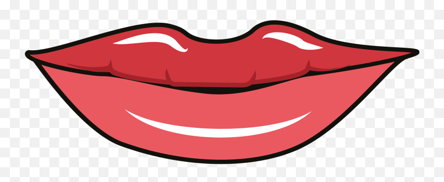 Face Parts - Lips Clipart Free Download Transparent Png Mouth Body Parts Cliparts Emoji,Red Lips Emoji