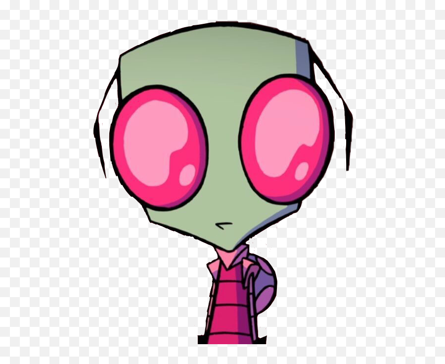 Zim Invader Invaderzim Sticker By Latulapyrope33296 - Fictional Character Emoji,Invader Zim Emoji