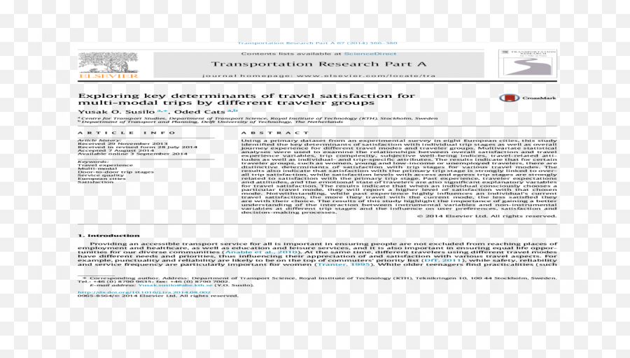 Exploring Key Determinants Of Travel Satisfaction For Multi Emoji,Circumplex Model And Theory Of Emotion