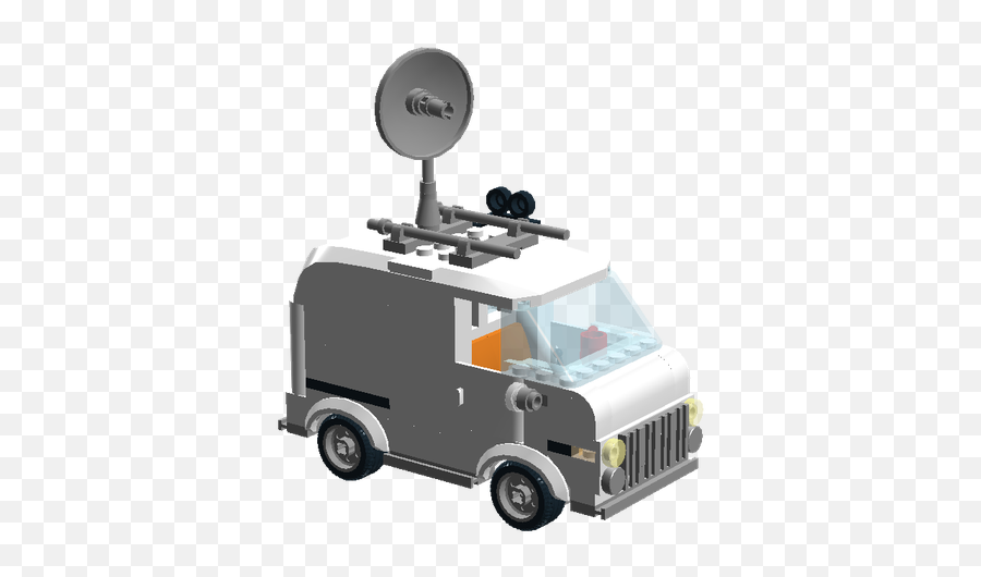 Lego Ideas - The Simpsons Channel 6 News Van Emoji,Libido Emotion Simpsons