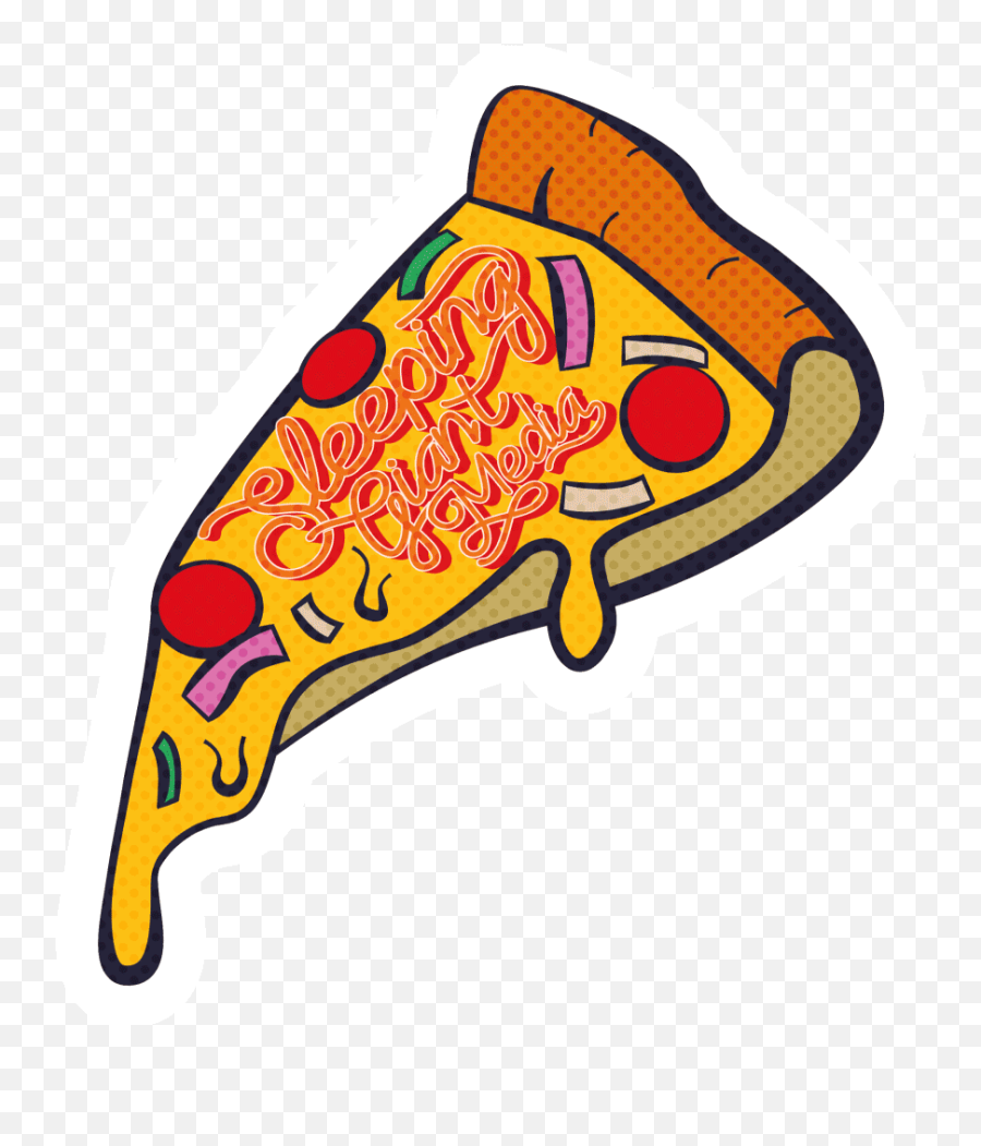 Pizza Hut Food Sticker By Sleeping Giant Media For Ios - Meat Emoji,Sleeping Emoji
