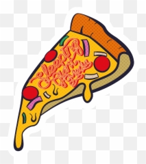 Pizza Hut Food Sticker By Sleeping Giant Media For Ios - Meat Emoji,Sleeping Emoji