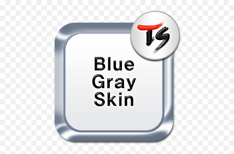 Blue Gray Skin For Ts Keyboard - Apps On Google Play Emoji,Keystrokes For Beach Emoticons