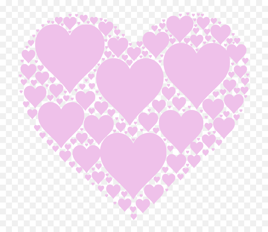Hearts In Heart - Openclipart Emoji,Pink Heart Emoji Meaning