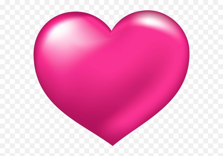 Hd Pink Heart Love Valentine Emoji Png Citypng,Png Heart Emoji Overlay