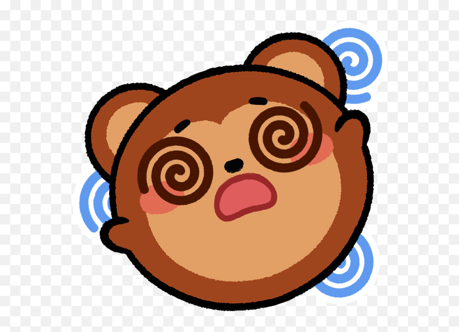 Monkey Roll Kawaii Climb By Platonic Games Emoji,Climb Emoji