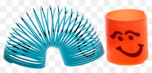 Zabawka - Sprynka Jednokolorowa Emoji,Coiled Spring Emoji