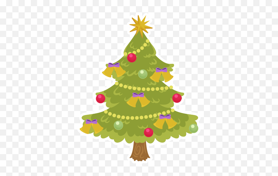 Tree And Iceman By Marcossoft - Sticker Maker For Whatsapp Emoji,Holiday Tree Emoji