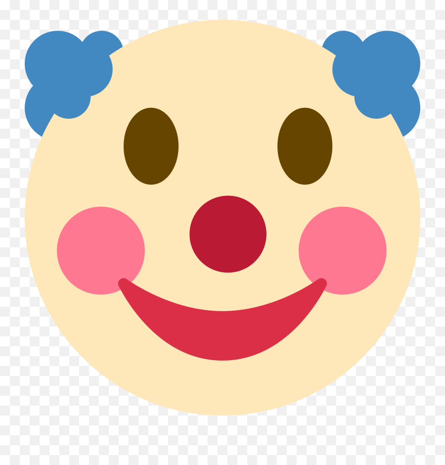 Clown Face Emoji - Clown Emoji,Cursed Emoji Hand