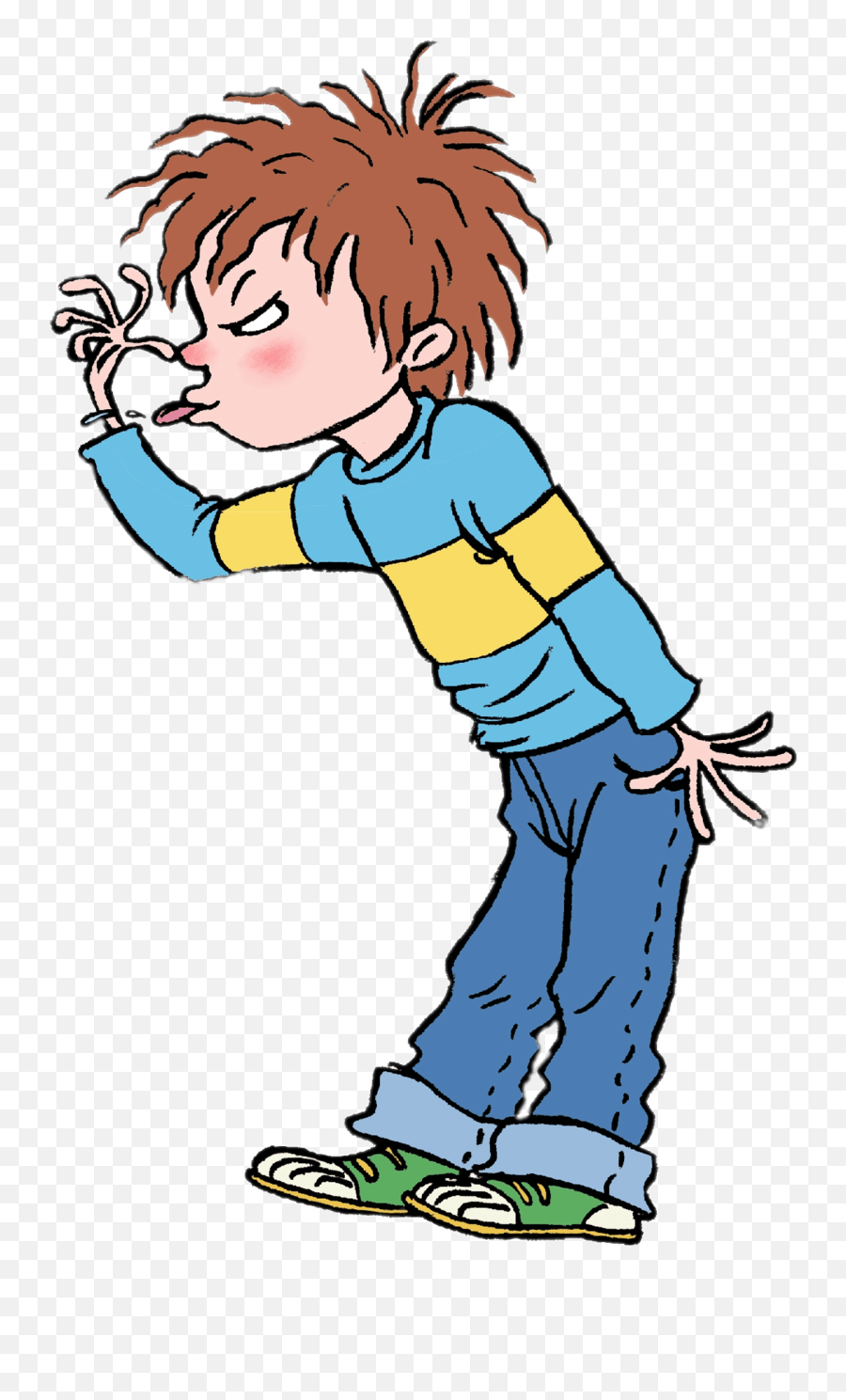 Horrid Henry Sticking Out Tongue - Drawing Horrid Henry Cartoon Emoji,Emoji With Tongue Sticking Out