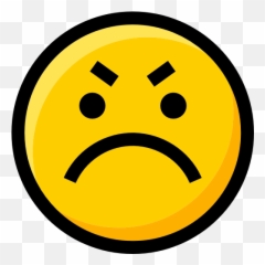 Emoticons Angry Feelings Emoji Smileys Faces Interface - Angry Feeling Icon,Angry Cry Emoji