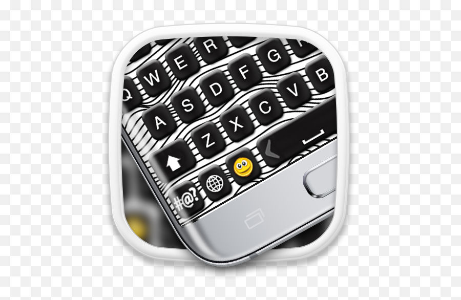 Black U0026 White Keyboard Themes - Google Play Portable Emoji,Funny Emoji Text Combinations