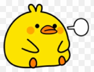 Plump Little Chick 2 Whatsapp Stickers - Plump Little Chick Emoji,Emoticon Chicken Little