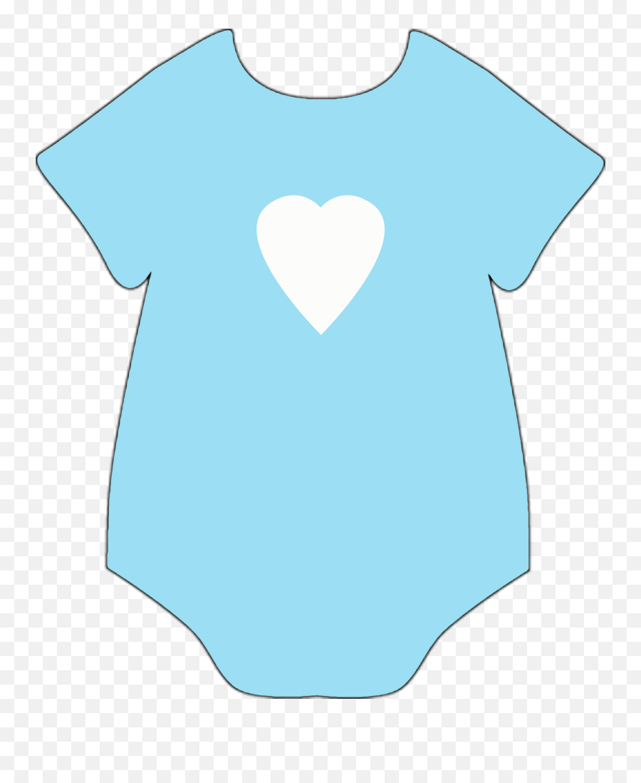 Free Baby Shower Clipart - Short Sleeve Emoji,100 Emoji Onesie