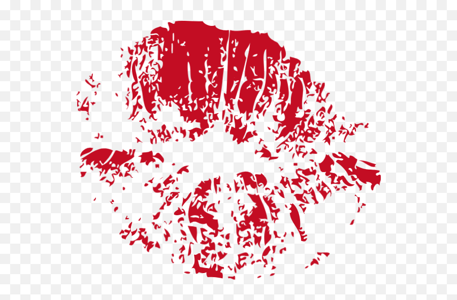 Free Online Lips Lip Prints Mouth Vector For Designsticker - Lips Emoji,Lip Print Emoji