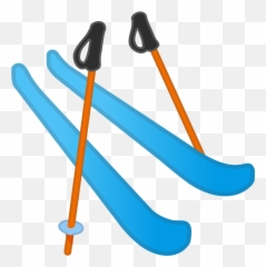 Skis Emoji Meaning With Pictures - Ski Emoji,Wrestling Emoji