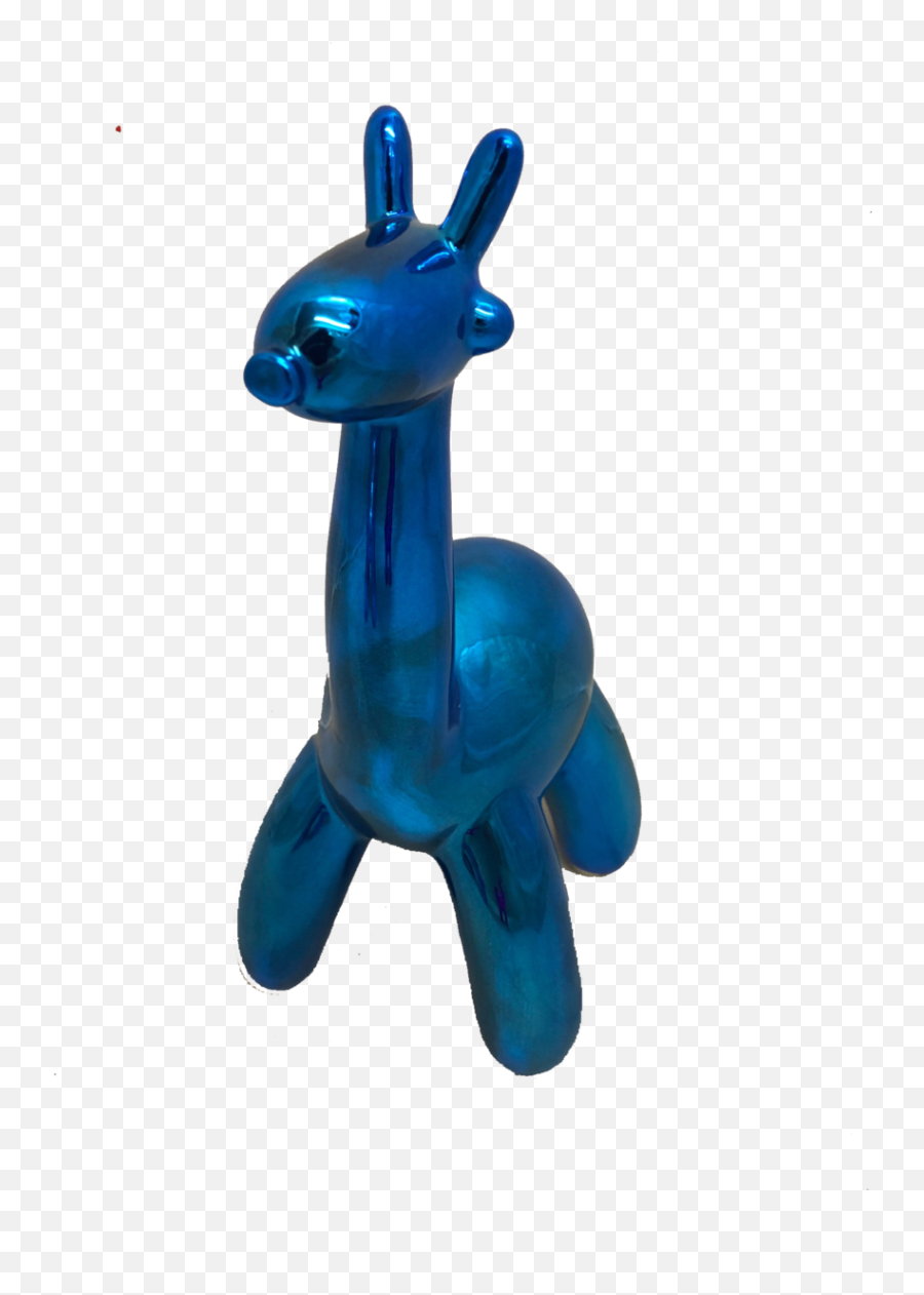 Medium Blue Balloon Giraffe Ornament - Soft Emoji,Giraffe Emoji
