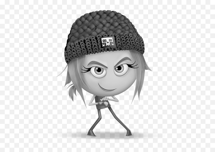 Luna Emoji Jailbreak Movie - Emoji Movie Main Characters,Raiders Emoji