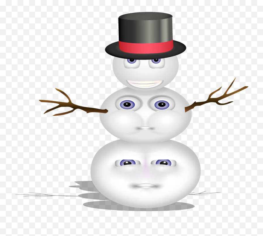 Nina Garman - Costume Hat Emoji,Snowman Emoticons