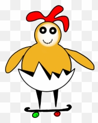 Best Chick Chicken Gifs - Skateboard Wheel Emoji,Oasis Emoticons