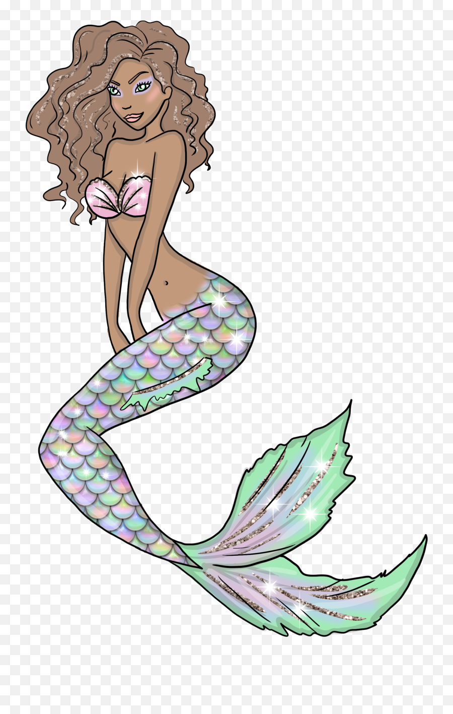 Mermaid Beautifulmermaid Sticker By Stacey4790 - Mermaid Emoji,Mermaid Emojis Android