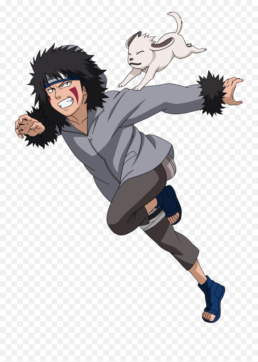 Black And White In Naruto Fanfic - Kiba Inuzuka Emoji,Choji Emoticon