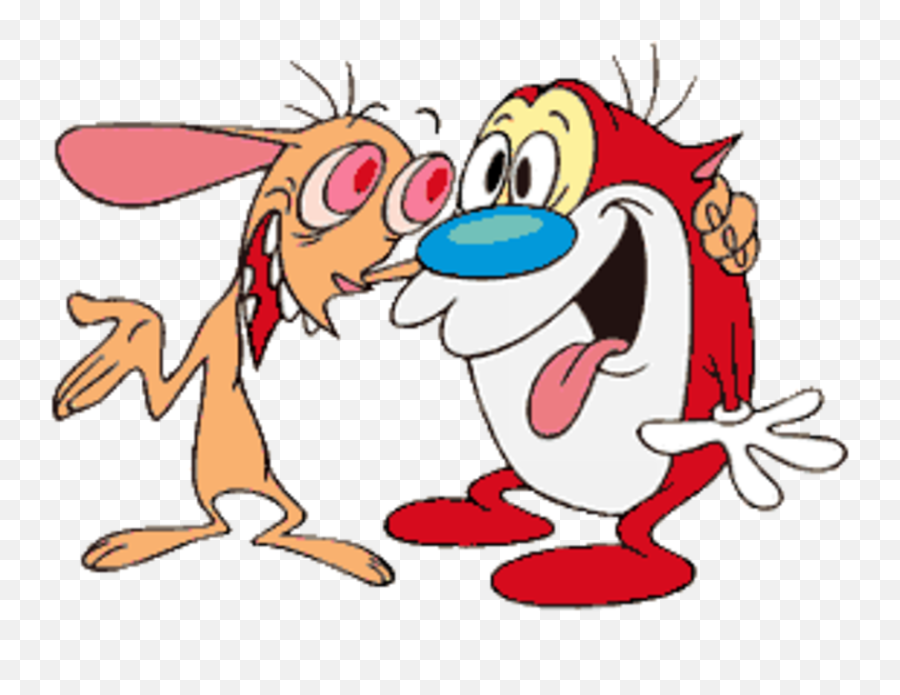 Ren And Stimpy Characters Wiki Thereaderwiki - Nickelodeon Ren And Stimpy Emoji,Sick Cartoon Emotion