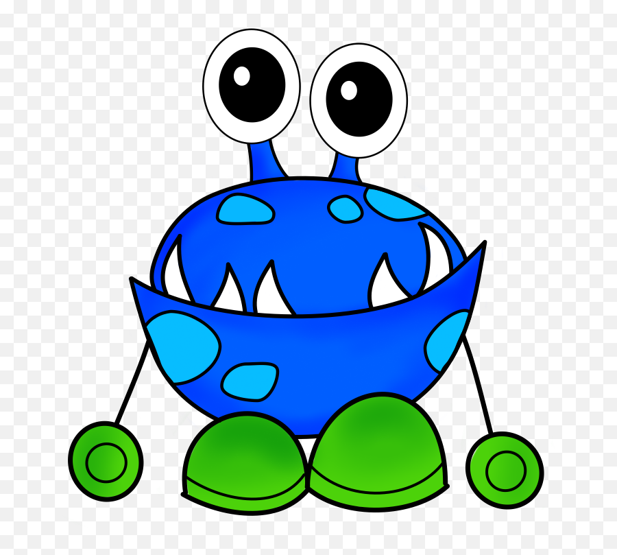 Monster Free Download Png Clipart Png - Monster Clip Art Free Emoji,Winter Emoticon Pack Dota