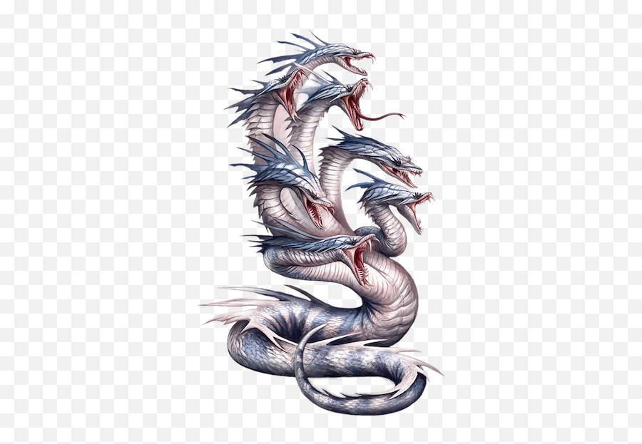 Our Hydras Are Different - Hydra Dragon Tattoo Emoji,Symbolically, What Emotion To The Harpies Represent?