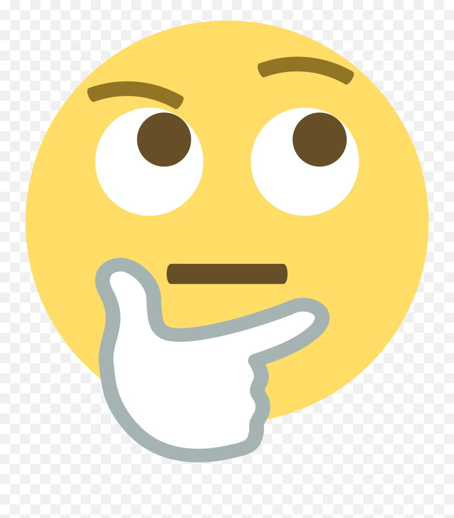 The Best 19 Thoughtful Emoji Png - Questioning Emoji Face Black Background,Rich Person Emoticon