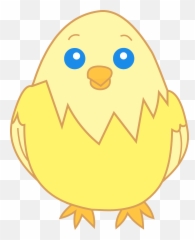 Hatch Black And White - Clip Art Library Chick Flashcard Emoji,Skype Rooster Emoticon