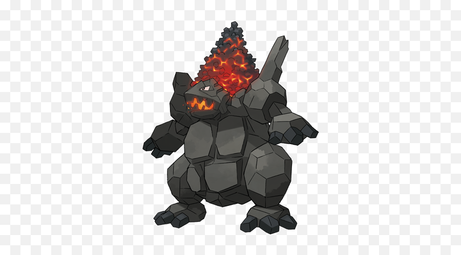 Coalossal - Colossal Pokemon Emoji,Animated Coal Miner Smiley Emoticon