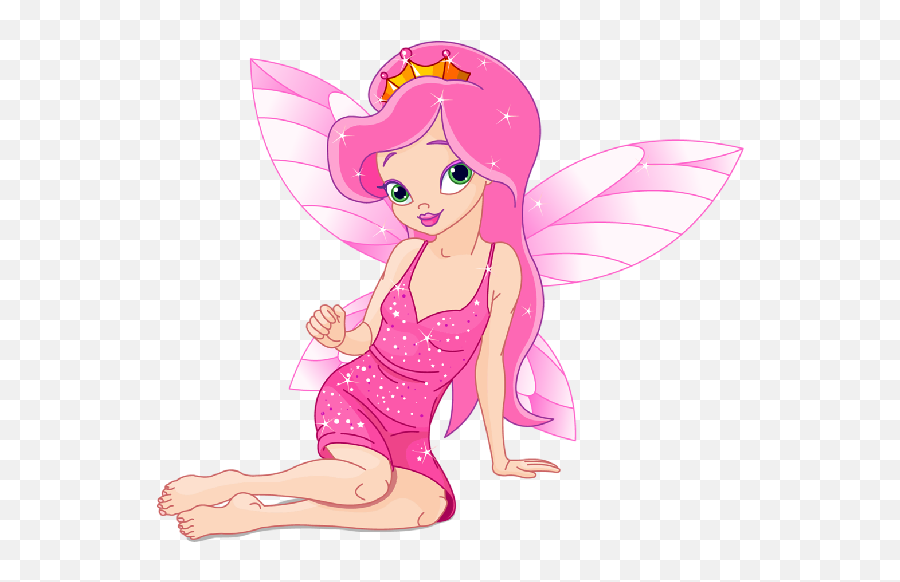 Fairy Tale Clip Art - Cartoon Pink Fairy Kid Emoji,Toothferry Facebook Emojis
