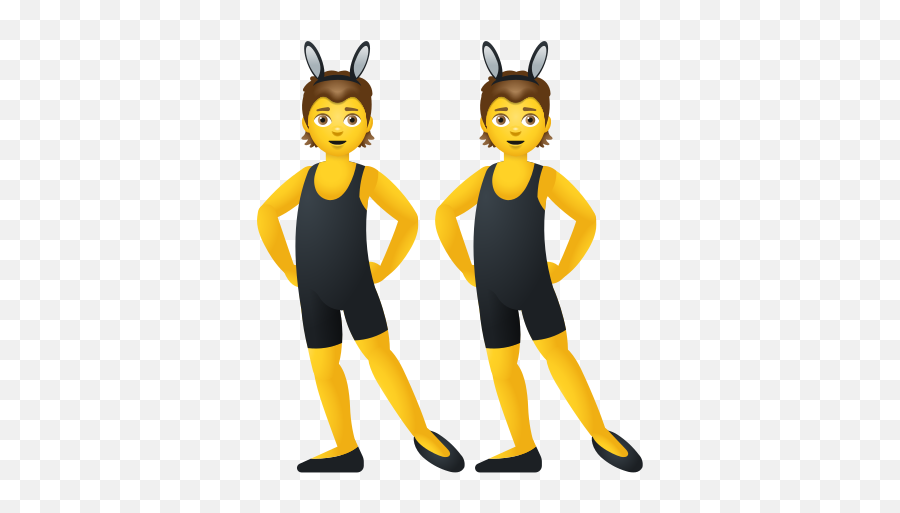 People With Bunny Ears Icon In Emoji Style - Women With Bunny Ears Emoji,Pixel Bunny Emojis Tumblr