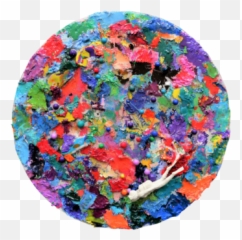 Van Lanigh Contemporary Dutch Painter Photographer - Dot Emoji,Contemporary Art Portrait Emotion