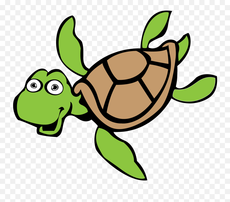 Sea Turtles Cartoon Clipart - Sea Turtle Clipart Transparent Emoji,Sea Turtle Emoticon