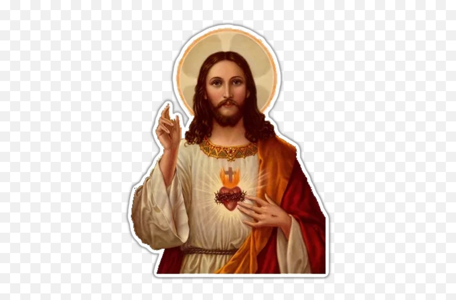 Jesus Christ Sticker Pack For Whatsapp - Jesus Christ Emoji,Free Christian Emojis For Christmas