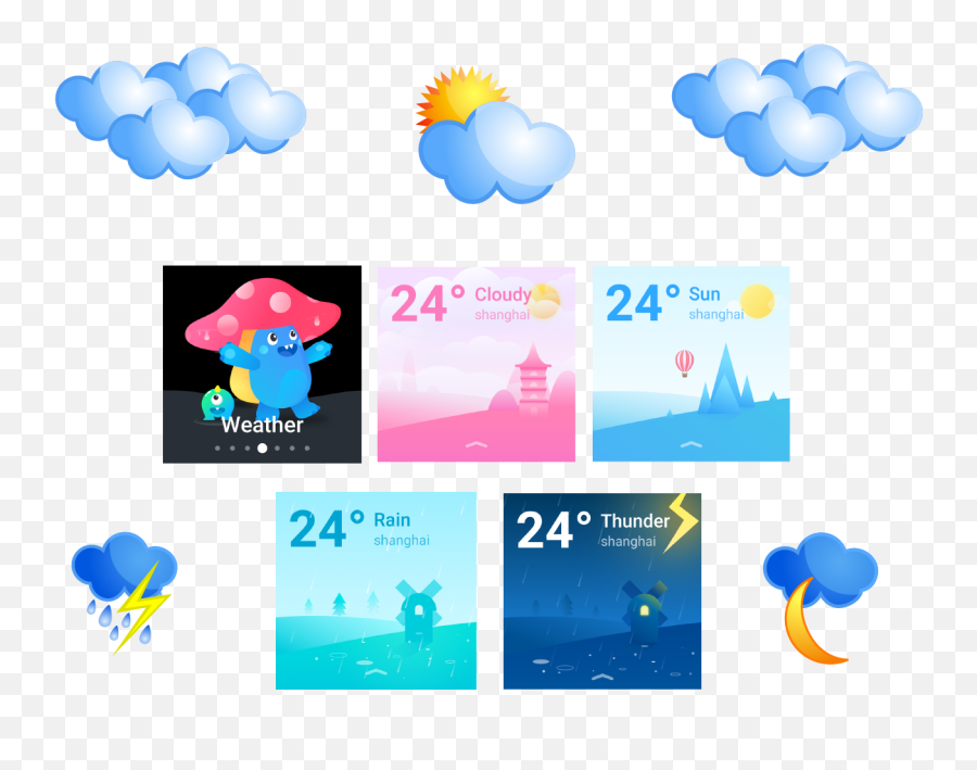 Ojoy A1 - Usa Ojoy Language Emoji,Emojis Ios Rain Sun