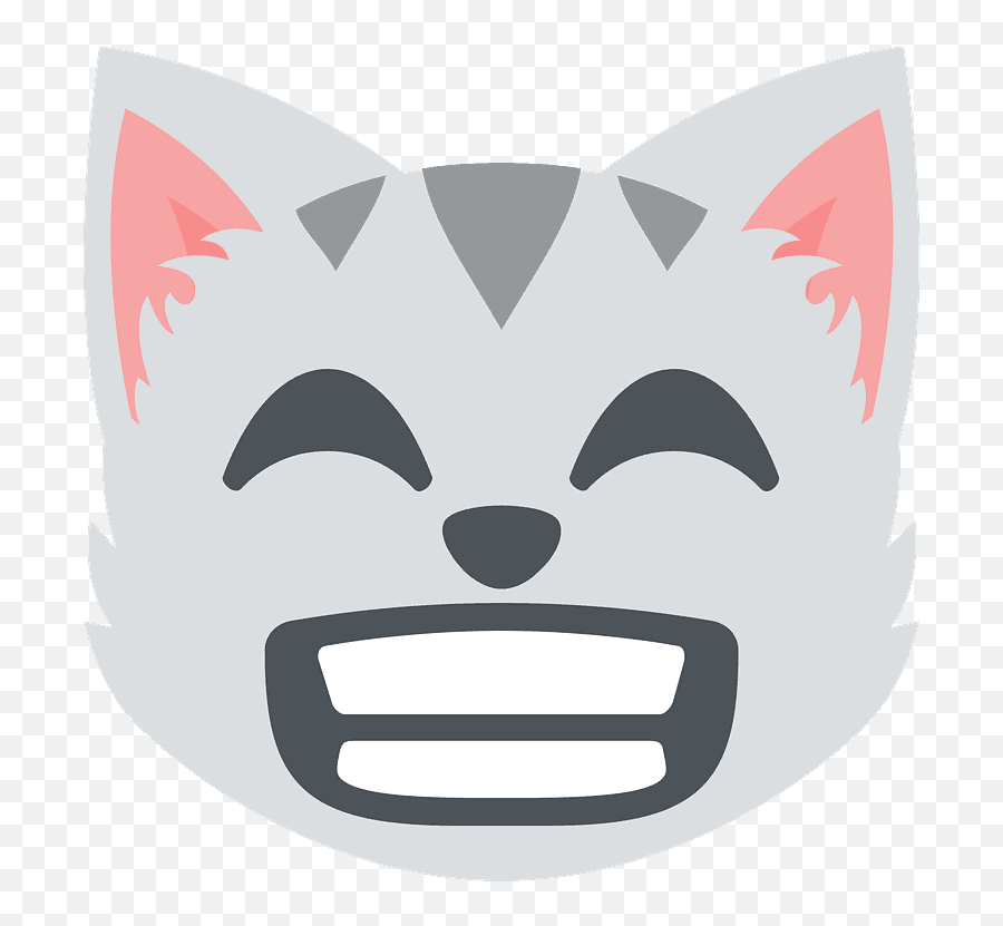Grinning Cat With Smiling Eyes Emoji High Definition Big - Cockfosters Tube Station,Star Eyes Emoji