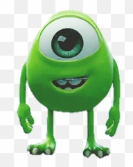 Mike Wazowski Png - Mike Wazowski Bebe Sticker Emoji,Mike Tyson Emoji