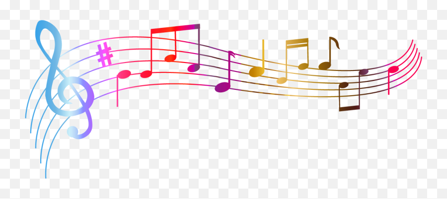 Music Notes Png - Download Colourful Musical Notes Png Transparent Background Colorful Music Note Emoji,Single Music Note Emoji