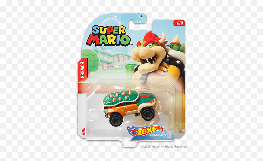 2020 Gaming Character Cars Mix 3 Super Mario - News Super Mario Hot Wheels Emoji,Bowser Emoji