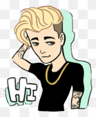 Justin Bieber Justinbieber Sticker - Justin Bieber Dessin Animé Emoji,Justin Bieber Emojis