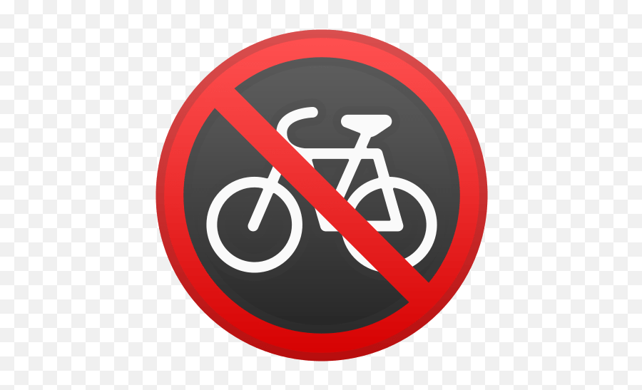 No Bicycles Emoji Meaning With Pictures From A To Z - Emoji Prohibido Bicicleta,Traffic Emoji