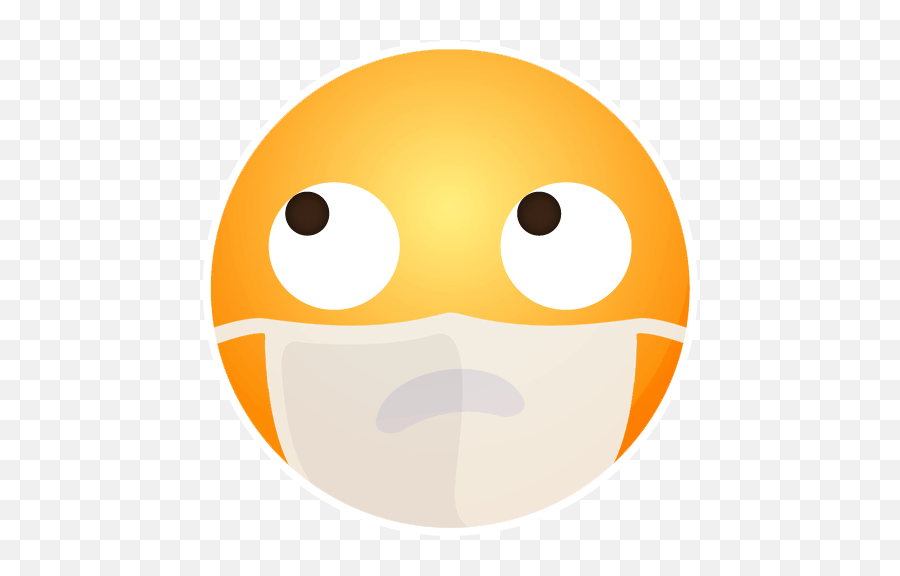 Mask Emoji By Marcossoft - Sticker Maker For Whatsapp,Smiling Face Mask Emoji