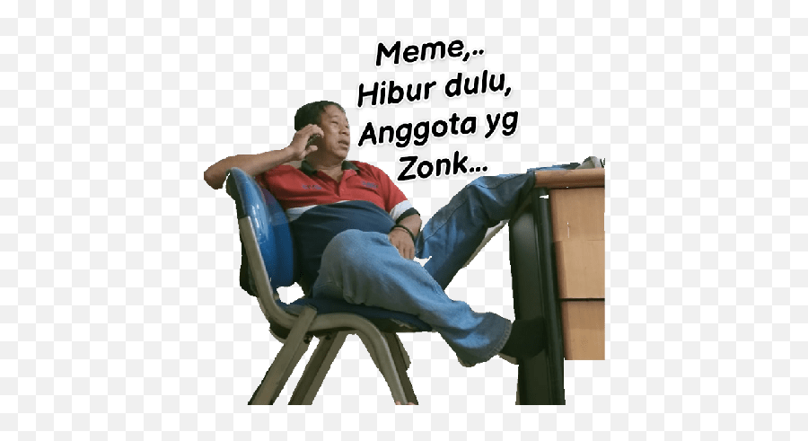 Bugai Budi Emoji,Chair Emoji Meme