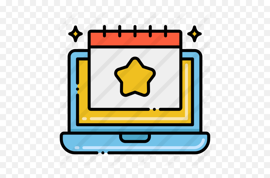 Virtual Event - Free Time And Date Icons Emoji,Using Laptop Emoji