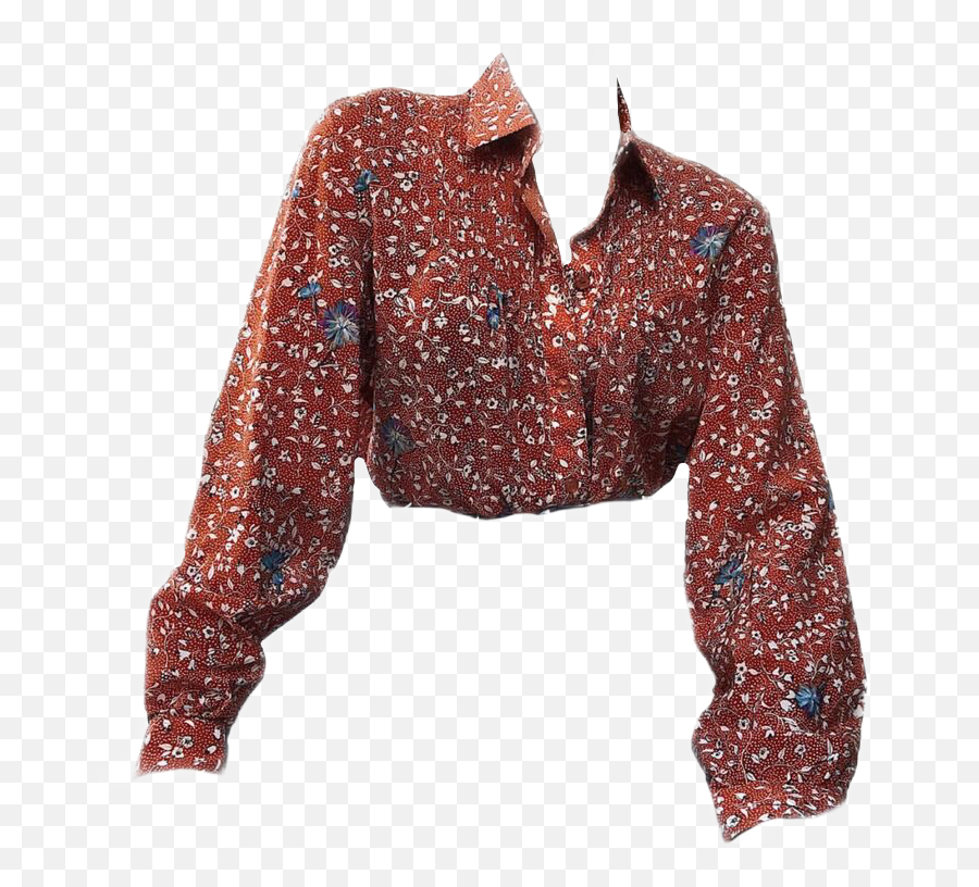 70s Shirt Blouse Sticker By Weatheredsand On Insta - Long Sleeve Emoji,Emoji Blouse