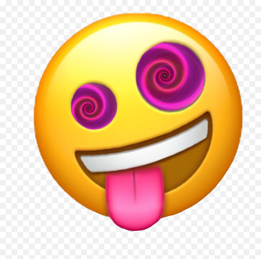 Emoji Crazy Spiral Spiralportal Sticker By Bella - Silly Emoji,Spiral Emoji